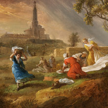 Reproduction d'un tableau par Piotr Dzumala