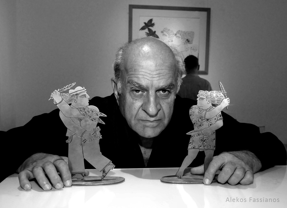 Portrait d'Alekos-Fassianos par Piotr Dzumala