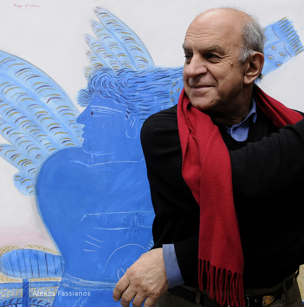 Portrait d'Alekos-Fassianos par Piotr Dzumala